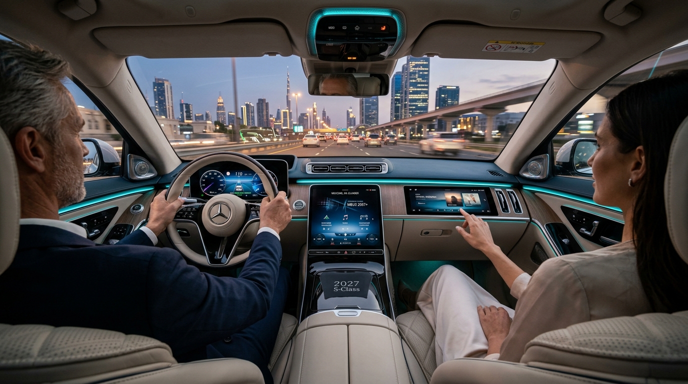2027 Mercedes Benz S Class technology